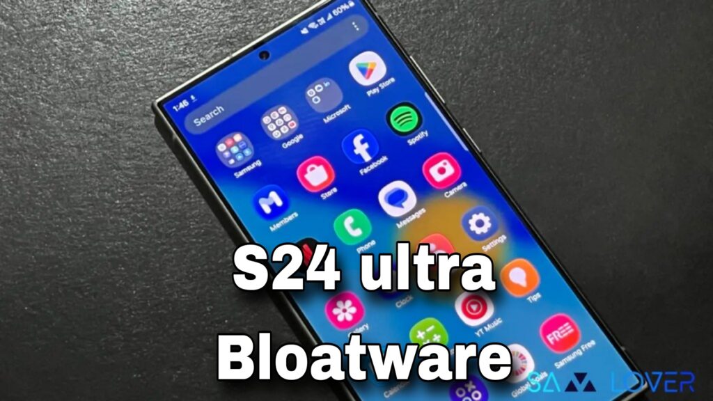 Bloatware Samsung S24 Ultra